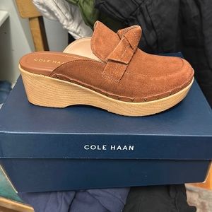 NIB Cole Haan clogs size 7 unworn.